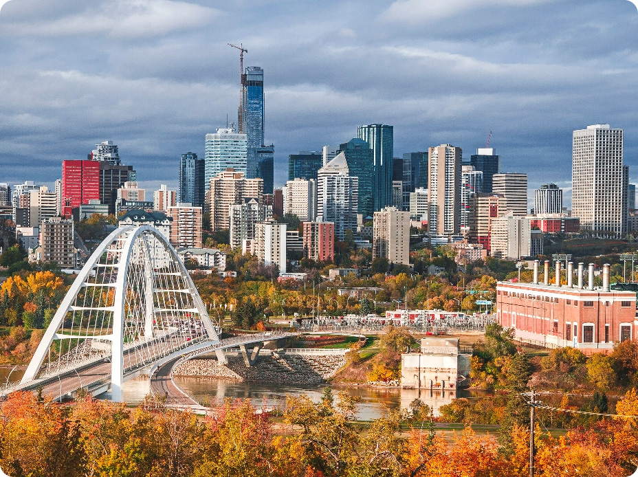 Edmonton view